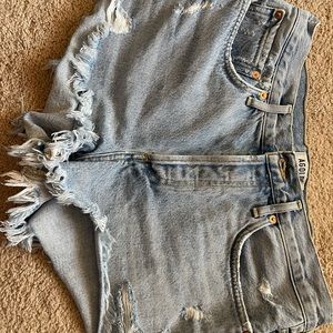 Women s designer AGOlDE shorts denim size 28